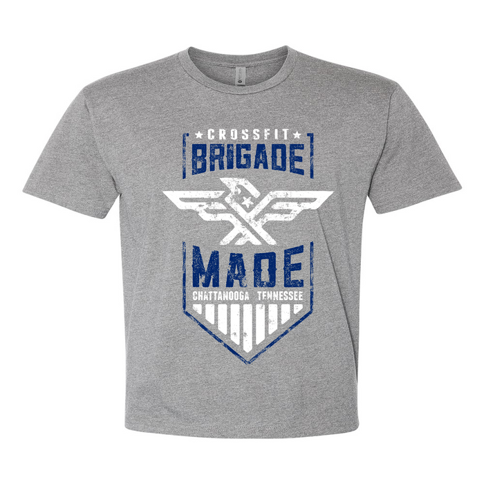 CrossFit Brigade Bridage Made Blue Mens - T-Shirt