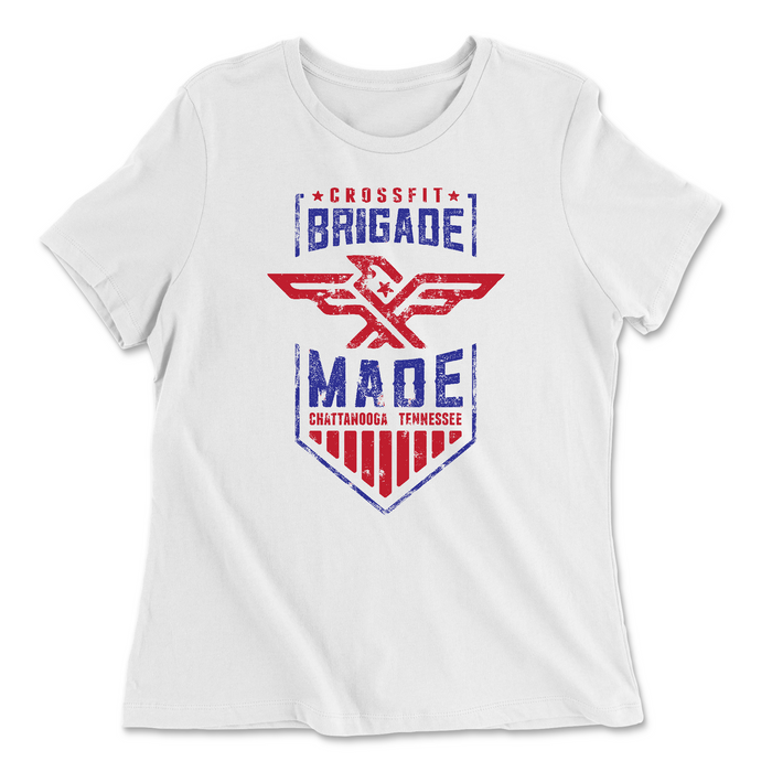 CrossFit Brigade Bridage Made Womens - Relaxed Jersey T-Shirt