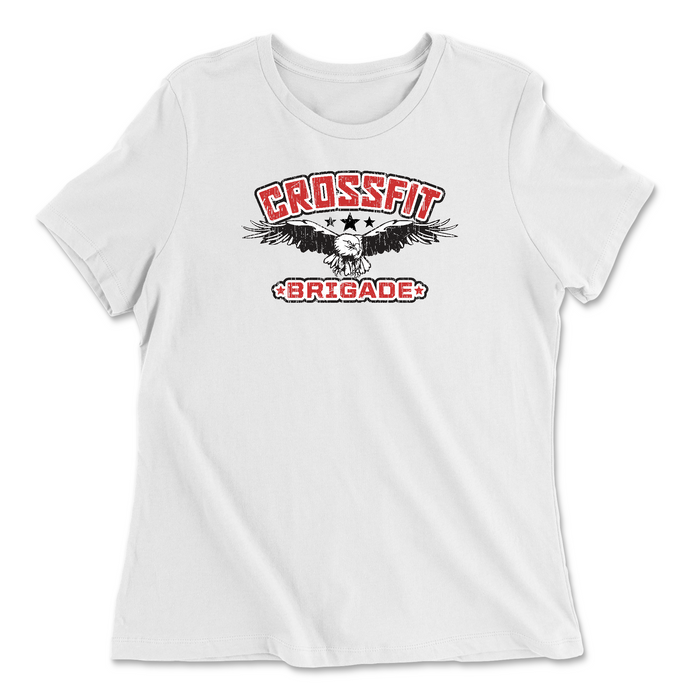 CrossFit Brigade Mascot Womens - Relaxed Jersey T-Shirt