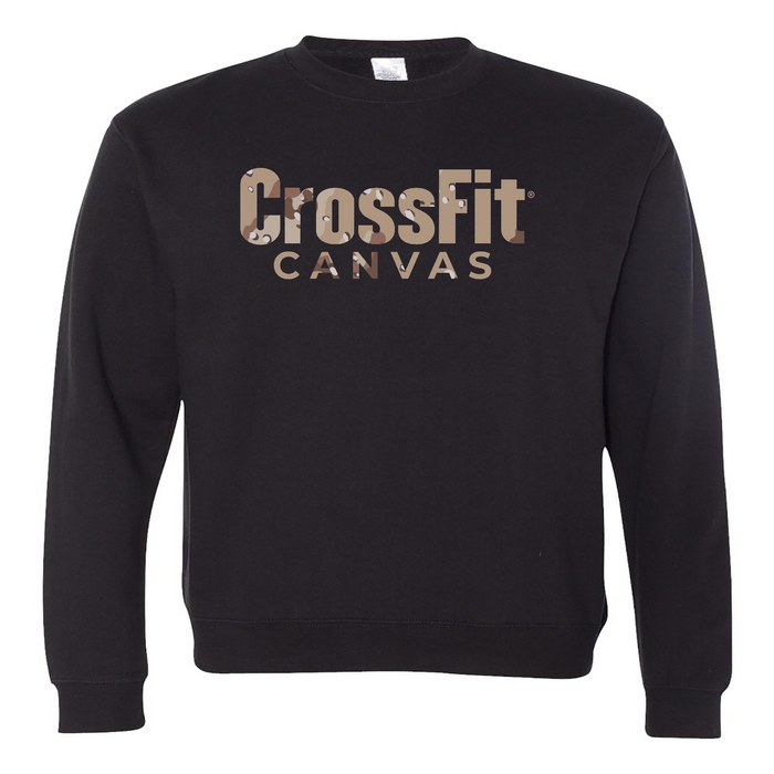 CrossFit Canvas Camo 1 Mens - Midweight Sweatshirt