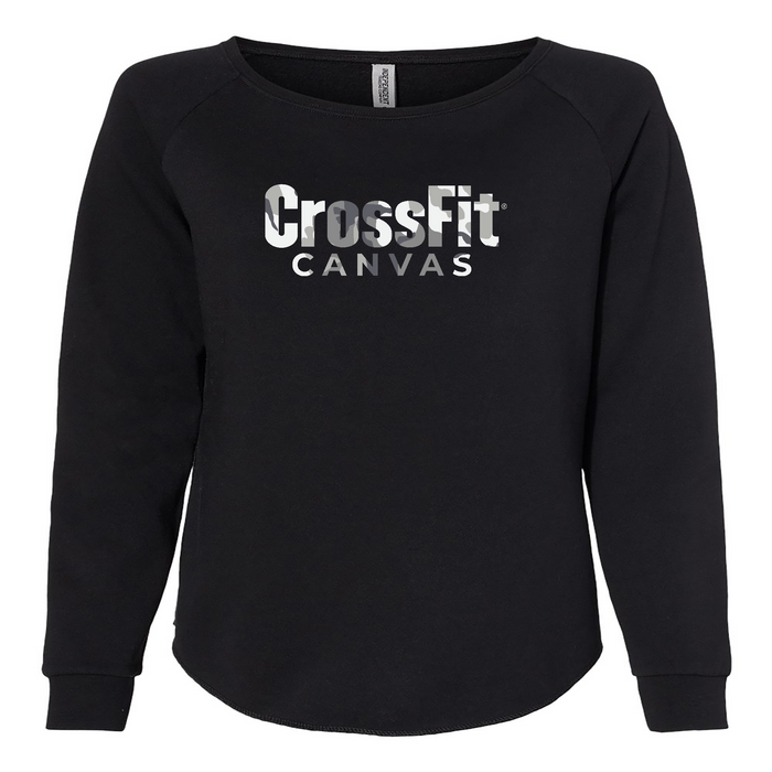 CrossFit Canvas Camo 3 Womens - CrewNeck