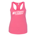 Womens 2X-Large HOT_PINK Tank Top (Front Print Only)