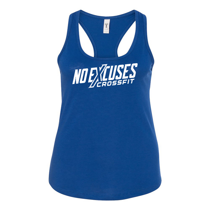 Womens 2X-Large ROYAL Tank Top (Front Print Only)