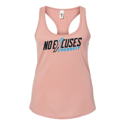 Womens 2X-Large DESERT_PINK Tank Top (Front Print Only)