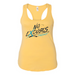 Womens 2X-Large BANANA_CREAM Tank Top (Front Print Only)