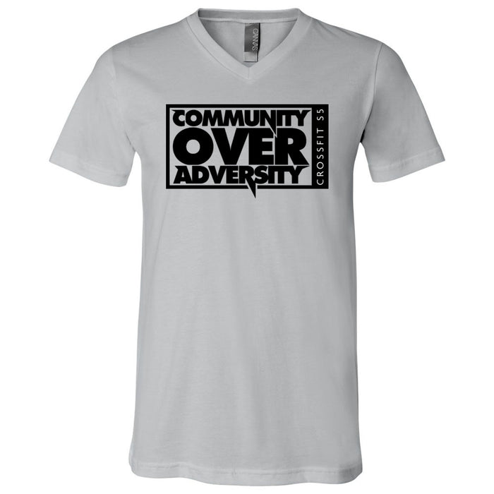CrossFit S5 - 100 - Community - Men's V-Neck T-Shirt