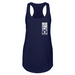 Womens 2X-Large Midnight Navy Tank Top (Front Print Only)