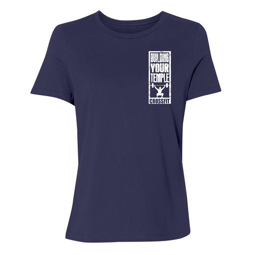 Womens 2X-Large Navy T-Shirt