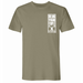 Mens 2X-Large Light Olive T-Shirt