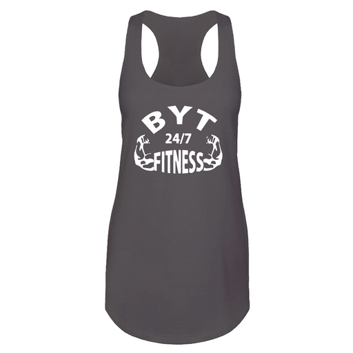 Womens 2X-Large Dark Gray Tank Top (Front Print Only)