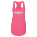 Womens 2X-Large Hot Pink Tank Top (Front Print Only)