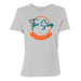 Womens 2X-Large Solid Athletic Grey Womens T-Shirt