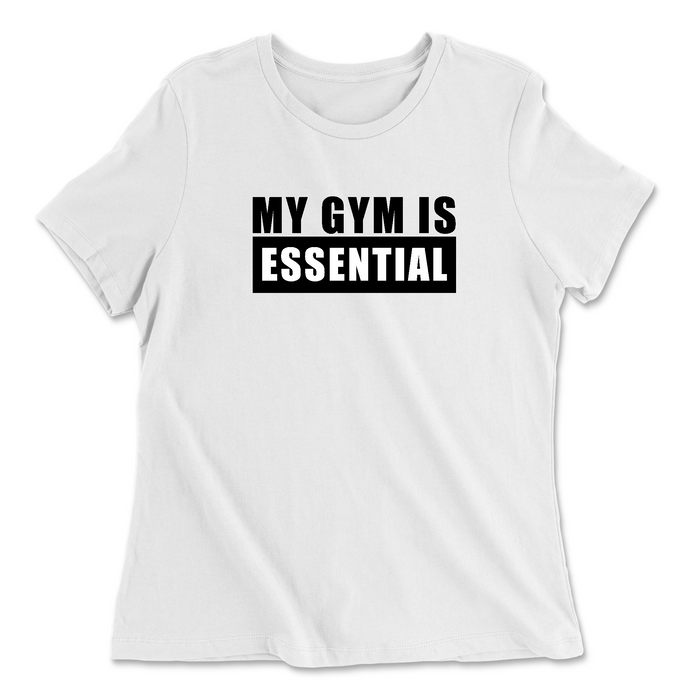 Badger CrossFit My Gym is Essential Womens - Relaxed Jersey T-Shirt