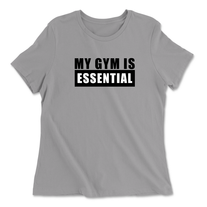 Badger CrossFit My Gym is Essential Womens - Relaxed Jersey T-Shirt