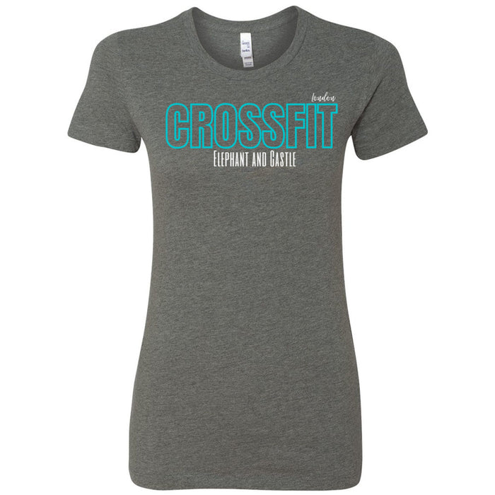 CrossFit Elephant and Castle - 200 - Teal - Women's T-Shirt