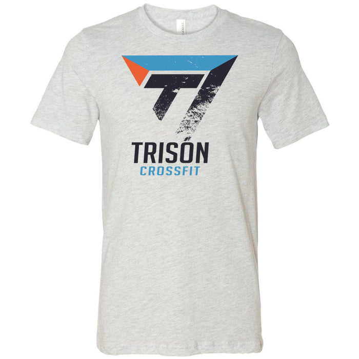 Trison CrossFit - 100 - Distressed - Men's T-Shirt