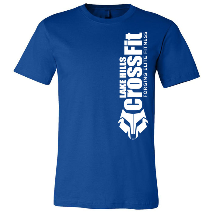 Lake Hills CrossFit - 100 - Vertical - Men's T-Shirt