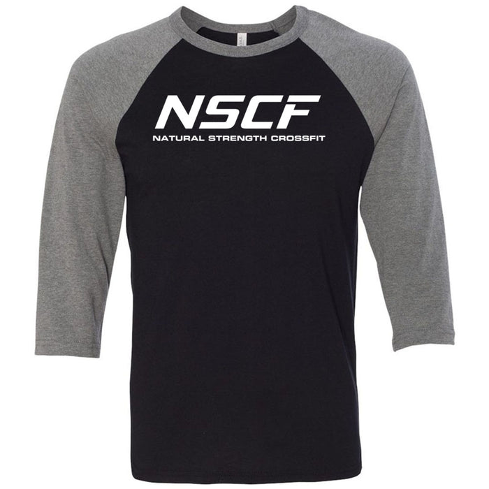 Natural Strength CrossFit - 100 - NSCF - Men's Baseball T-Shirt
