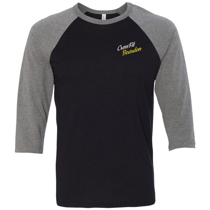CrossFit Bearden - 202 - Cursive - Men's Baseball T-Shirt