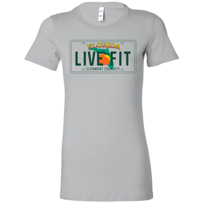 Clermont CrossFit - 100 - License Plate - Women's T-Shirt