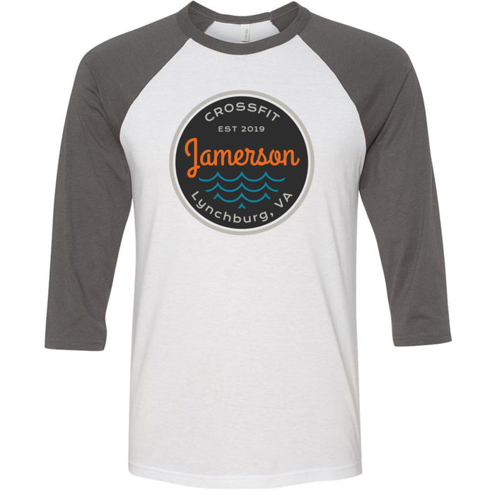 Jamerson CrossFit - 100 - Insignia 1 - Men's Baseball T-Shirt