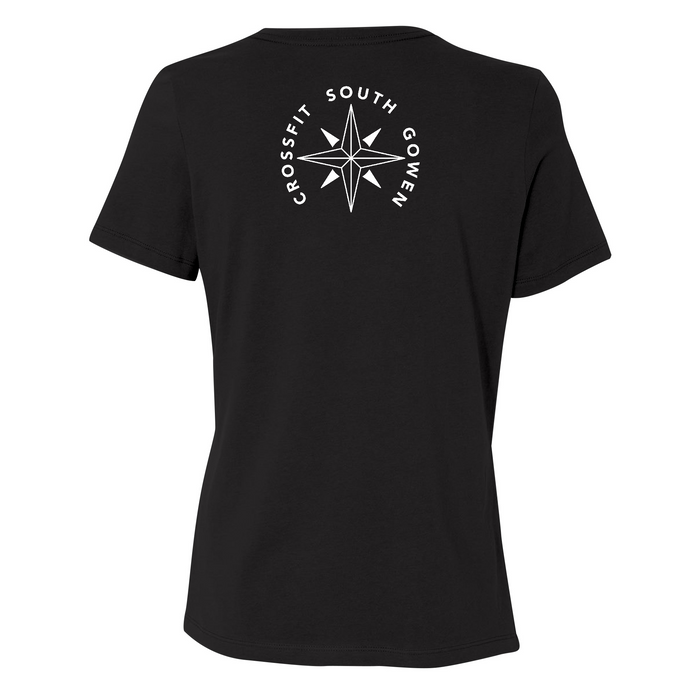 CrossFit South Gowen Compass Womens - Relaxed Jersey T-Shirt