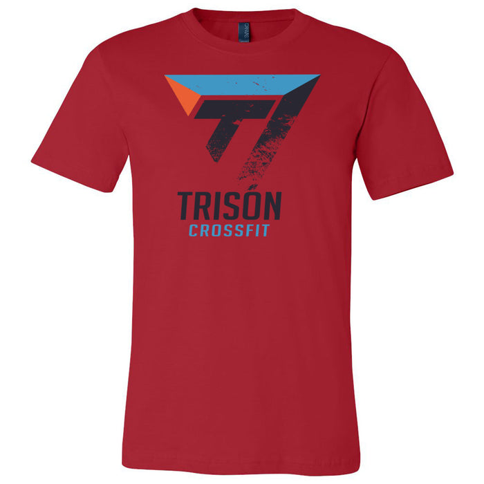 Trison CrossFit - 100 - Distressed - Men's T-Shirt