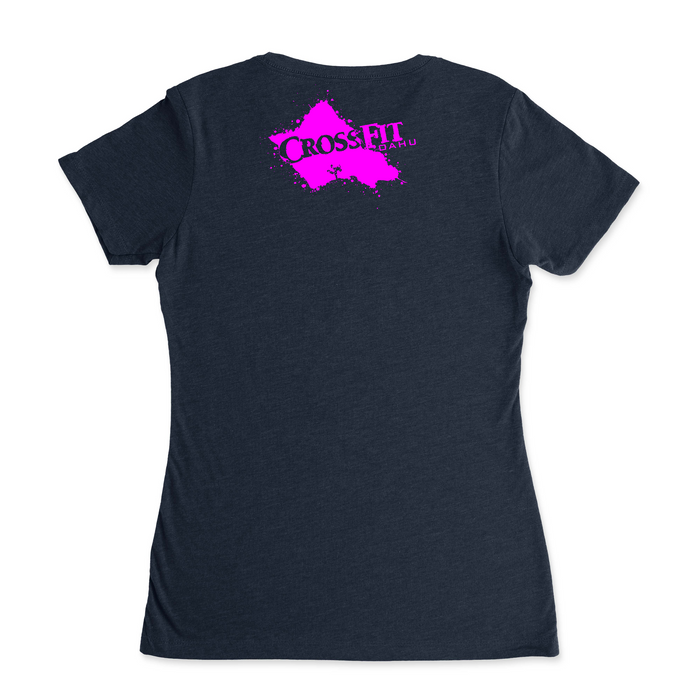 CrossFit Oahu Tiki Pink - Womens - T-Shirt