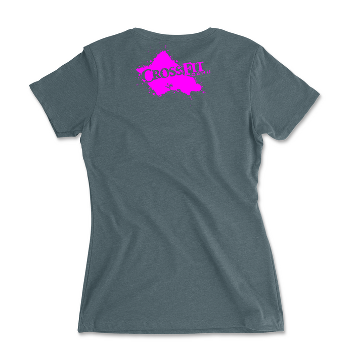 CrossFit Oahu Tiki Pink - Womens - T-Shirt