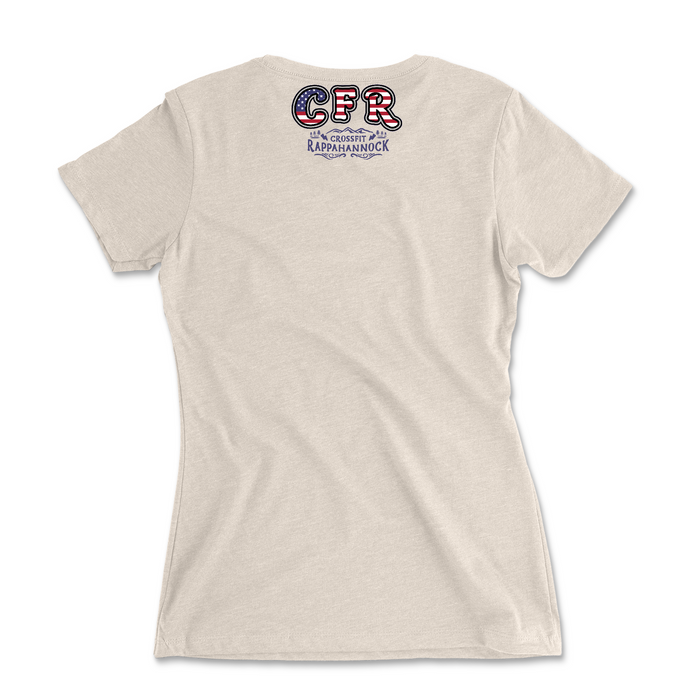 CrossFit Rappahannock Day Breakers Navy Womens - T-Shirt