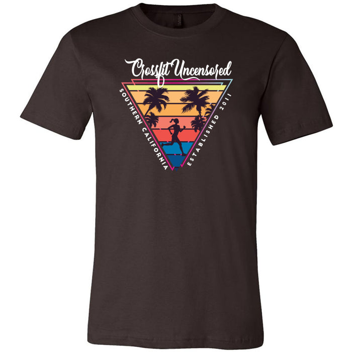 CrossFit Uncensored - 100 - Summer (Triangle) - Men's T-Shirt