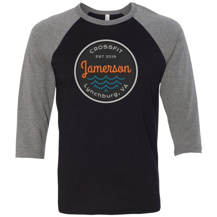 Jamerson CrossFit - 100 - Insignia 1 - Men's Baseball T-Shirt