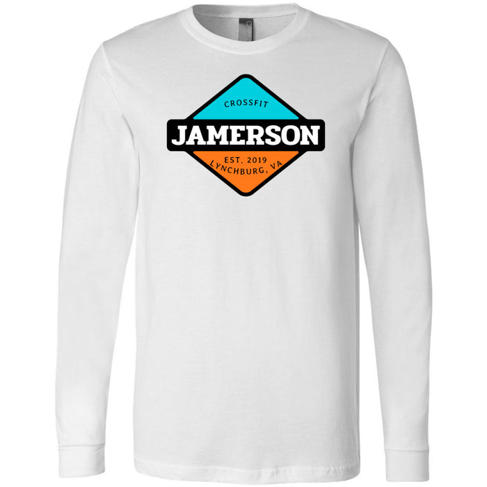 Jamerson CrossFit - 100 - Insignia 6 3501 - Men's Long Sleeve T-Shirt