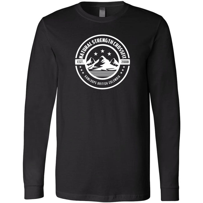 Natural Strength CrossFit - 100 - Mountain One Color 3501 - Men's Long Sleeve T-Shirt