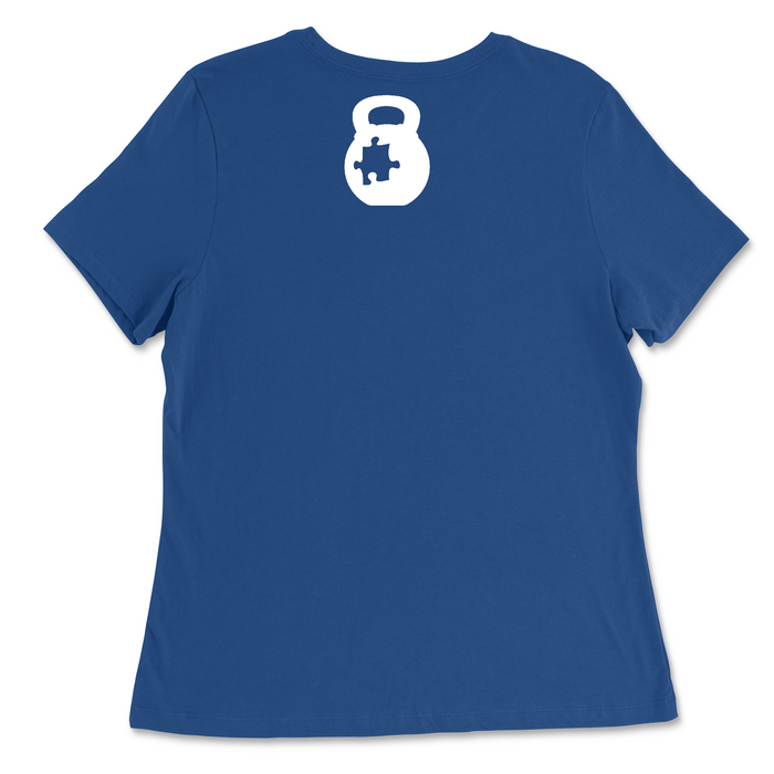 CrossFit Jigsaw Horizontal Womens - Relaxed Jersey T-Shirt