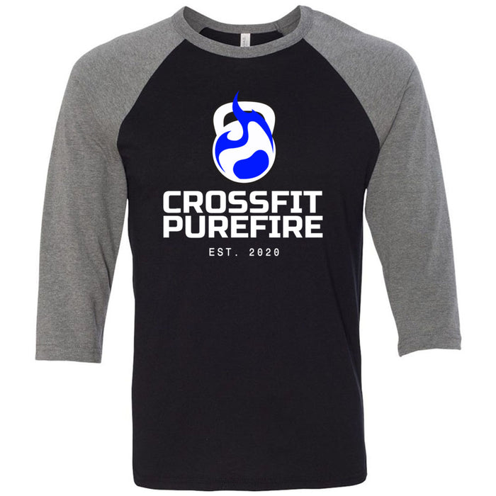 CrossFit Purefire - 100 - Standard - Men's Baseball T-Shirt