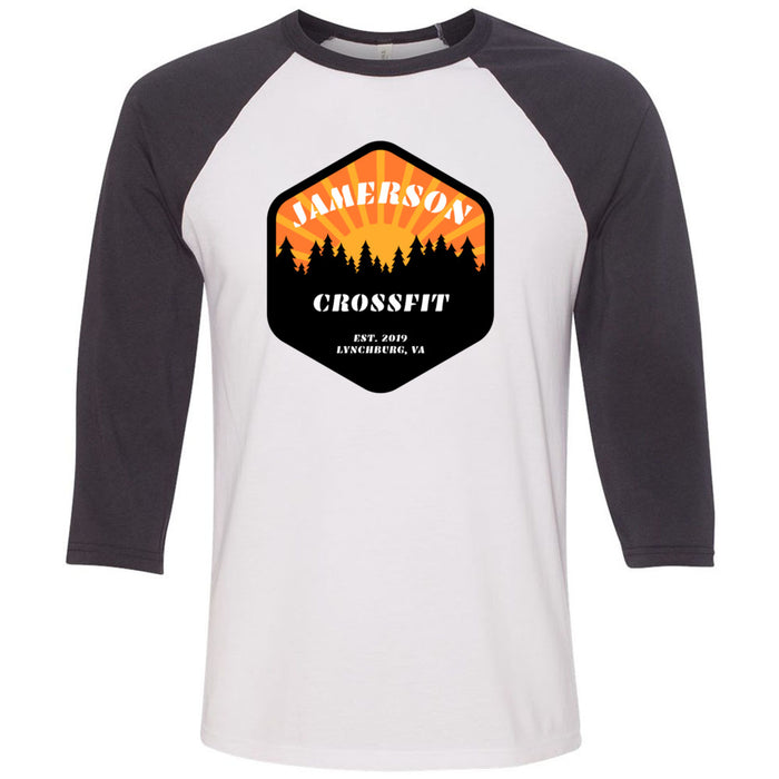 Jamerson CrossFit - 100 - Wilderness 21 - Men's Baseball T-Shirt