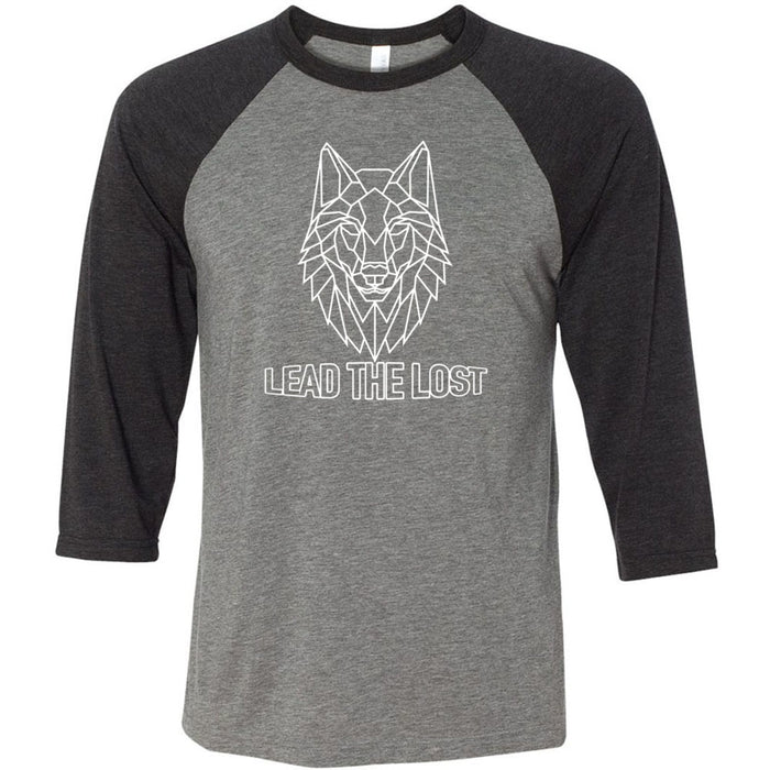 Pura Vida CrossFit - 202 - Wolf - Men's Baseball T-Shirt