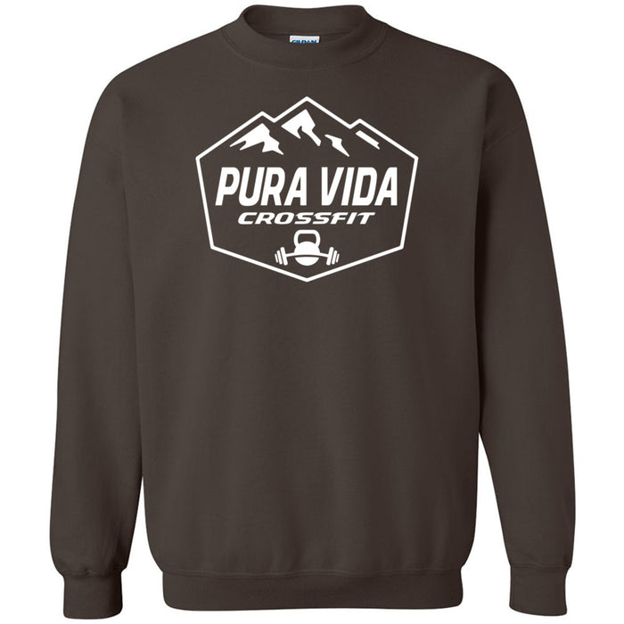Pura Vida CrossFit - 100 - One Color - Crewneck Sweatshirt