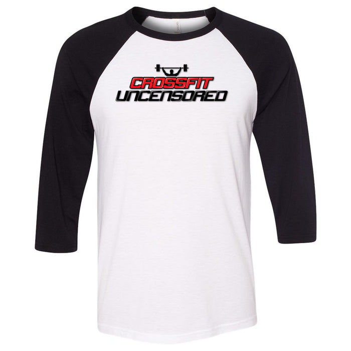 CrossFit Uncensored - 100 - Standard - Men's Baseball T-Shirt