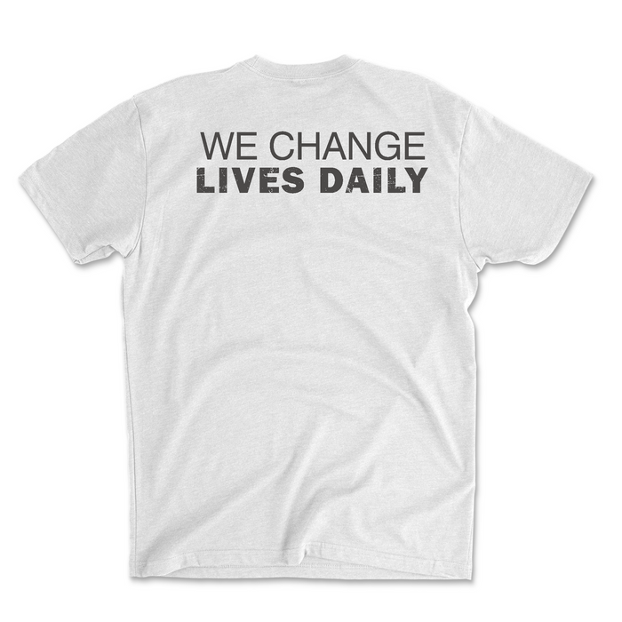 Elite CrossFit We Change Lives Daily Mens - T-Shirt