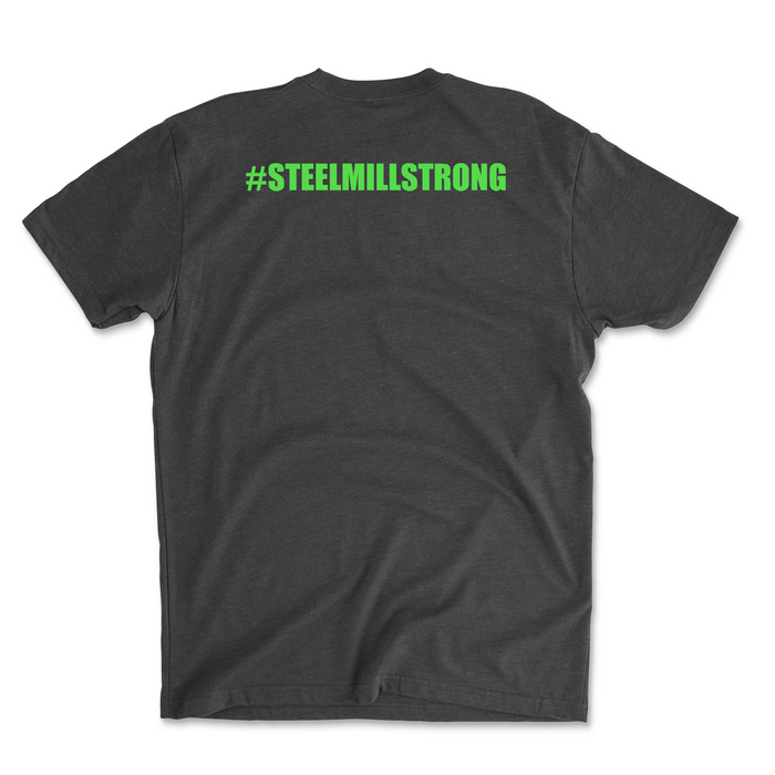 Steel Mill CrossFit Fleming Island Green Mens - T-Shirt