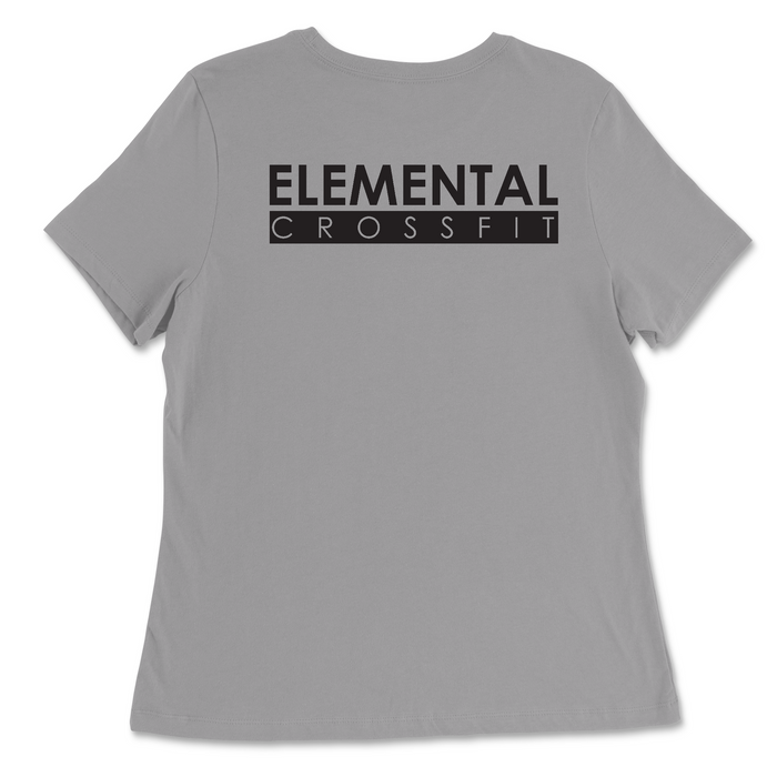 Elemental CrossFit Pocket One Color Womens - Relaxed Jersey T-Shirt