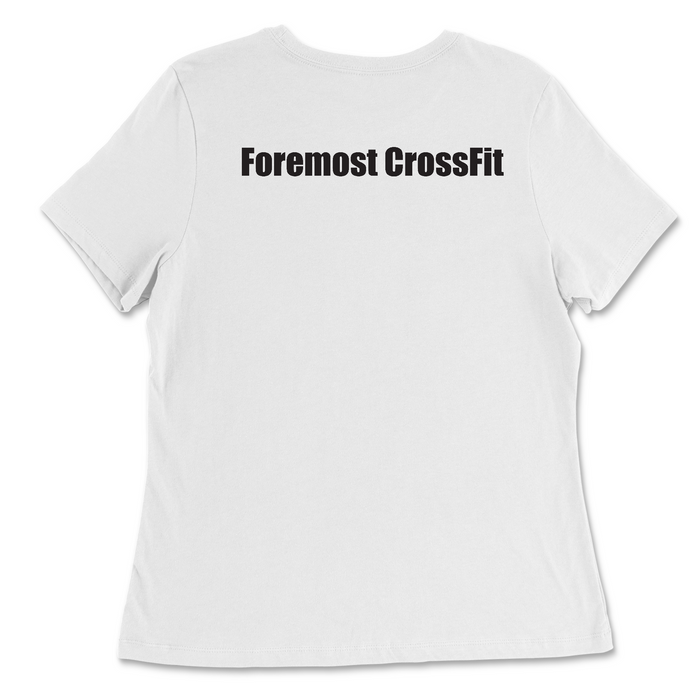 Foremost CrossFit Skull Womens - Relaxed Jersey T-Shirt