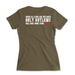 Womens Large MILITARY_GREEN T-Shirt