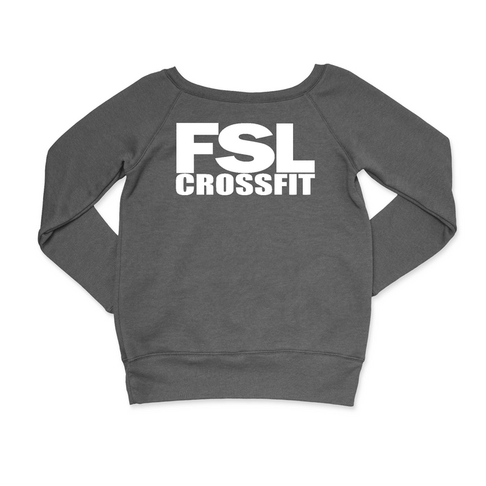 FSL CrossFit White Womens - CrewNeck