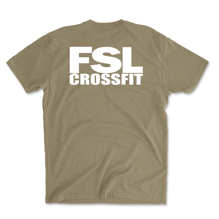 FSL CrossFit White Mens - T-Shirt