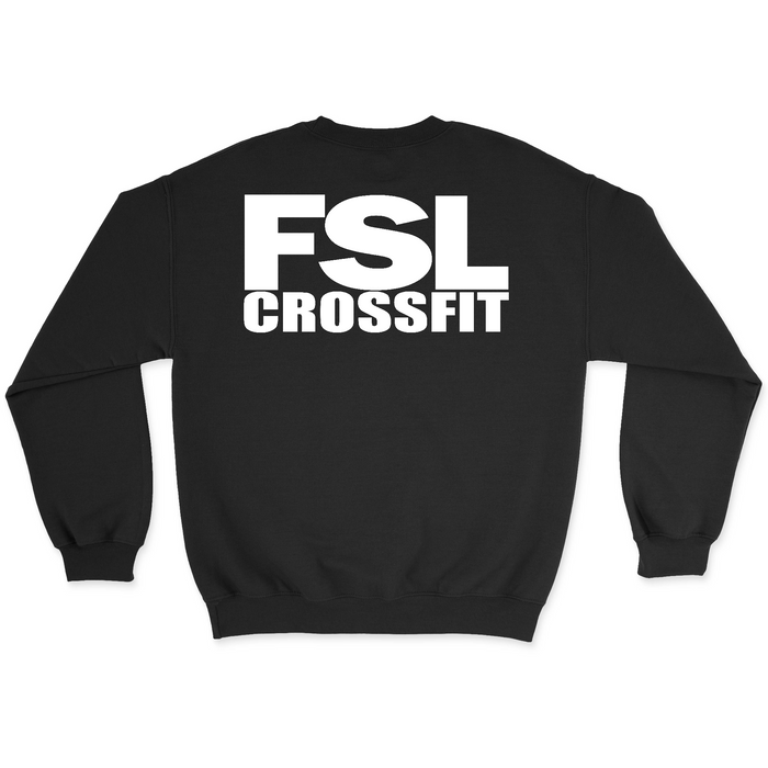 FSL CrossFit White Mens - Midweight Sweatshirt