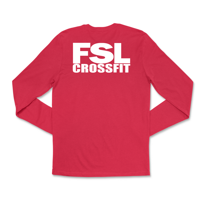 FSL CrossFit White Mens - Long Sleeve
