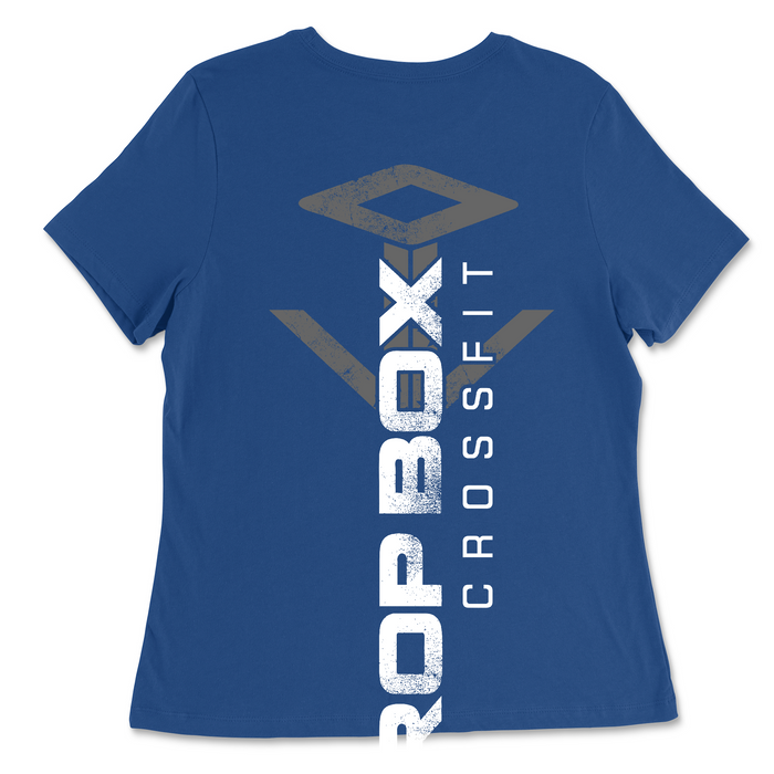 Drop Box CrossFit Pocket Womens - Relaxed Jersey T-Shirt